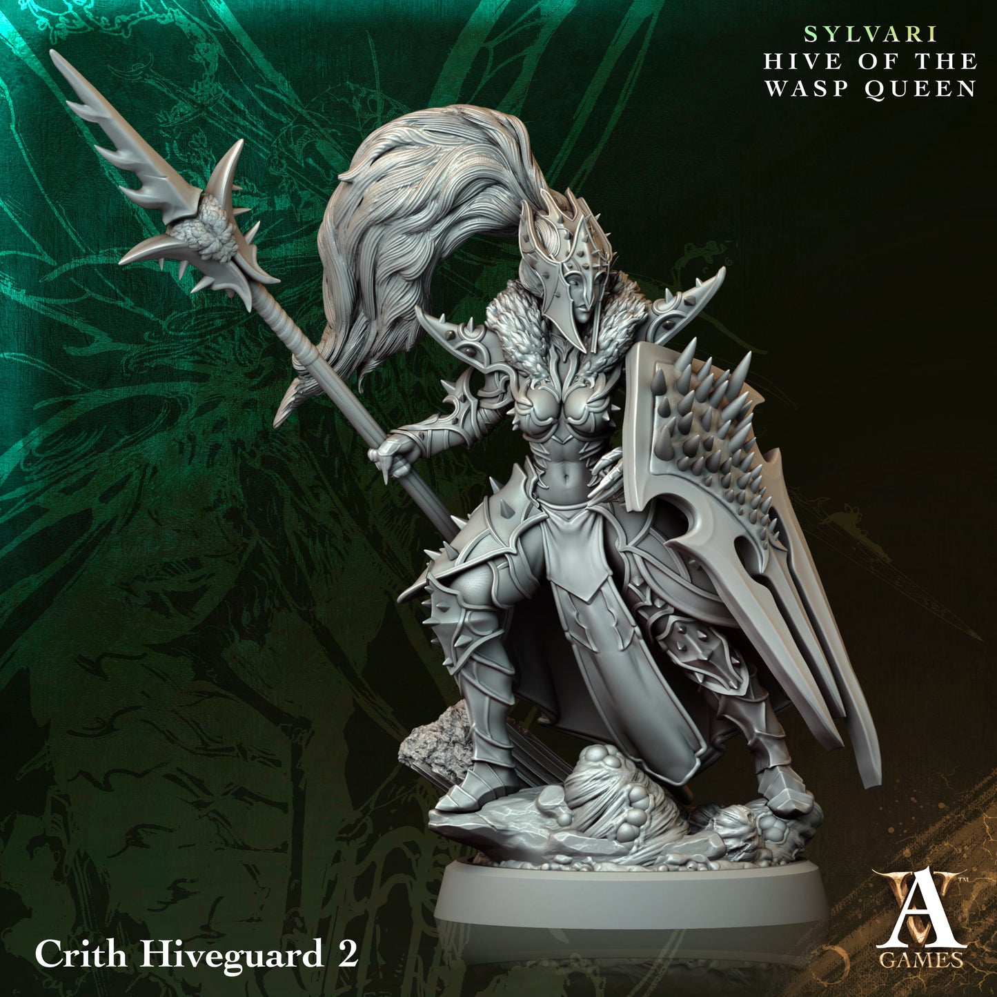 Archvillain Games - Crith Hiveguard 2 - Sylvari - Hive of the Wasp Queen 2025 May