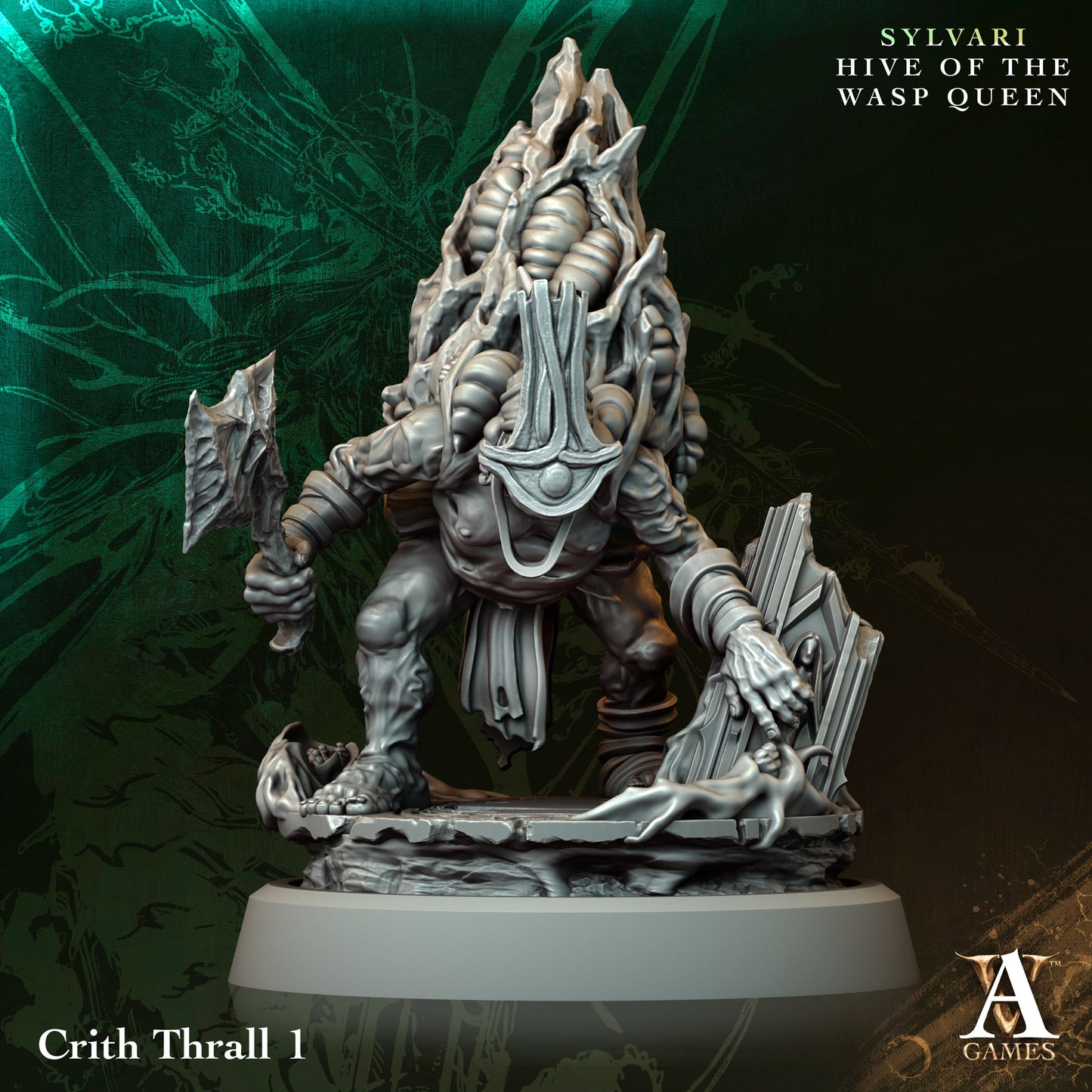 Archvillain Games - Crith Thrall 1 - Sylvari - Hive of the Wasp Queen 2025 May