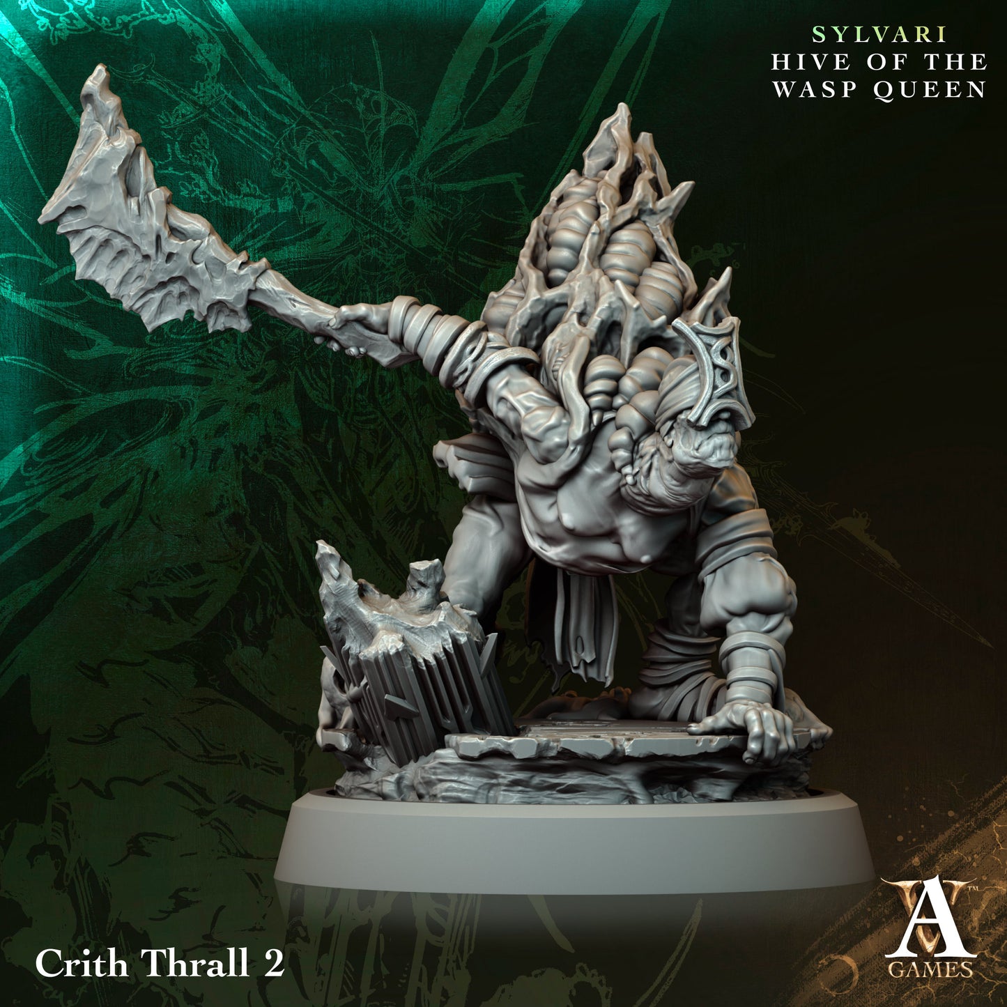 Archvillain Games - Crith Thrall 2 - Sylvari - Hive of the Wasp Queen 2025 May