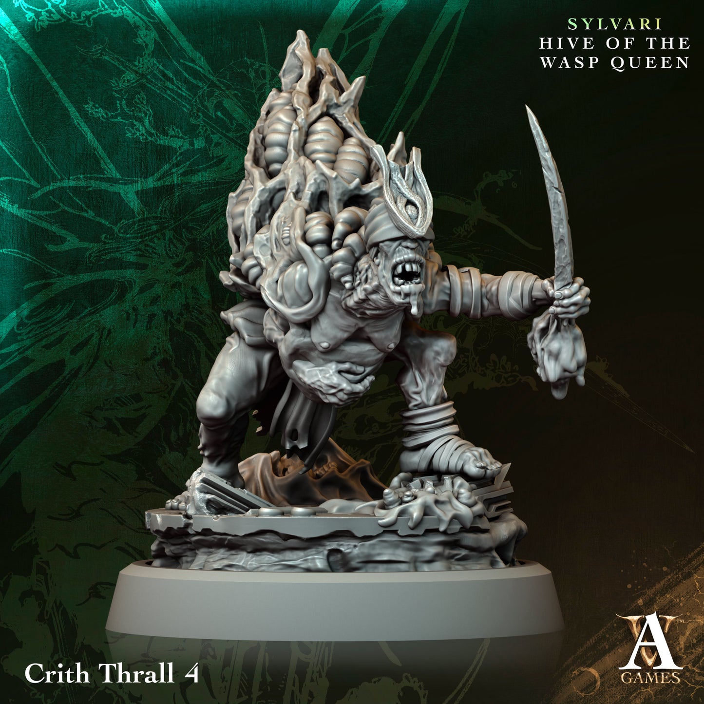 Archvillain Games - Crith Thrall 4 - Sylvari - Hive of the Wasp Queen 2025 May