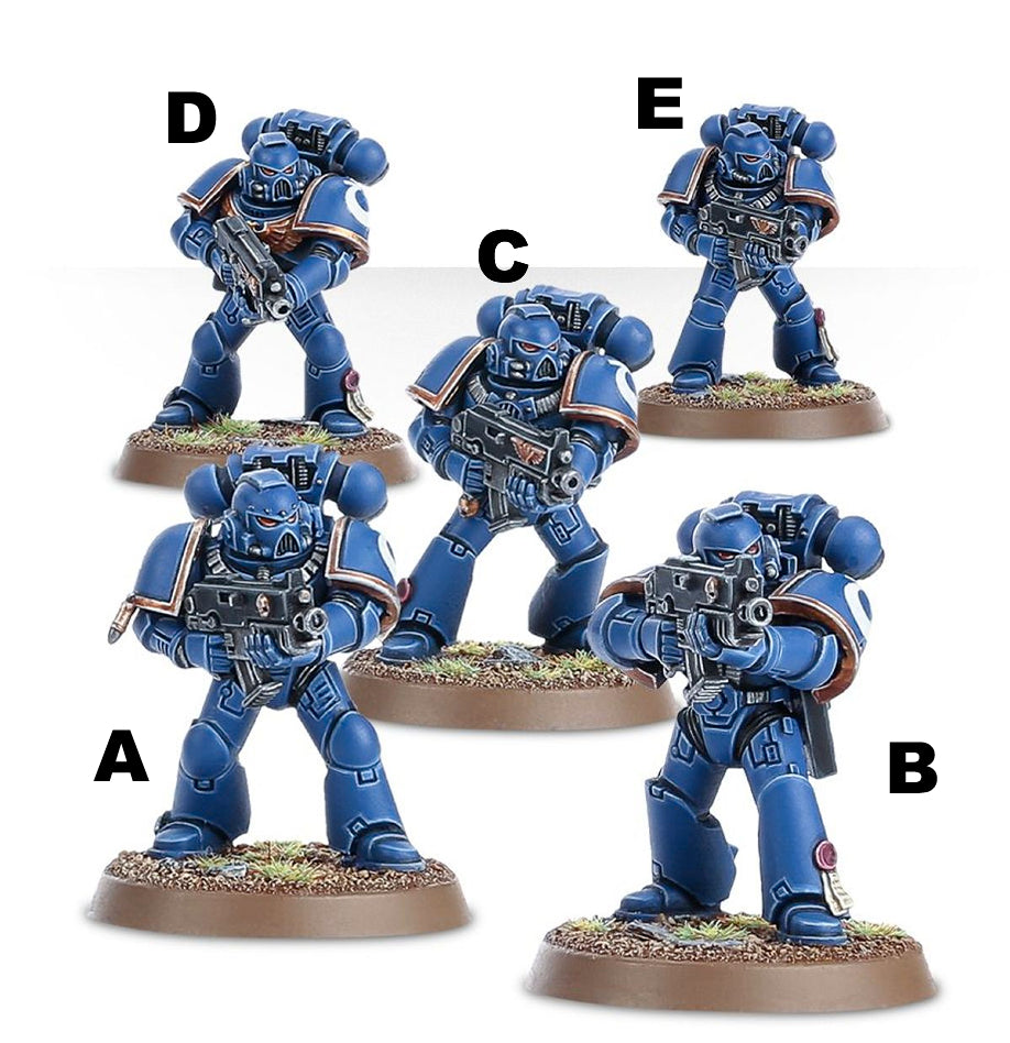 Games Workshop - Space Marines Tactic Squad - Warhammer 40K