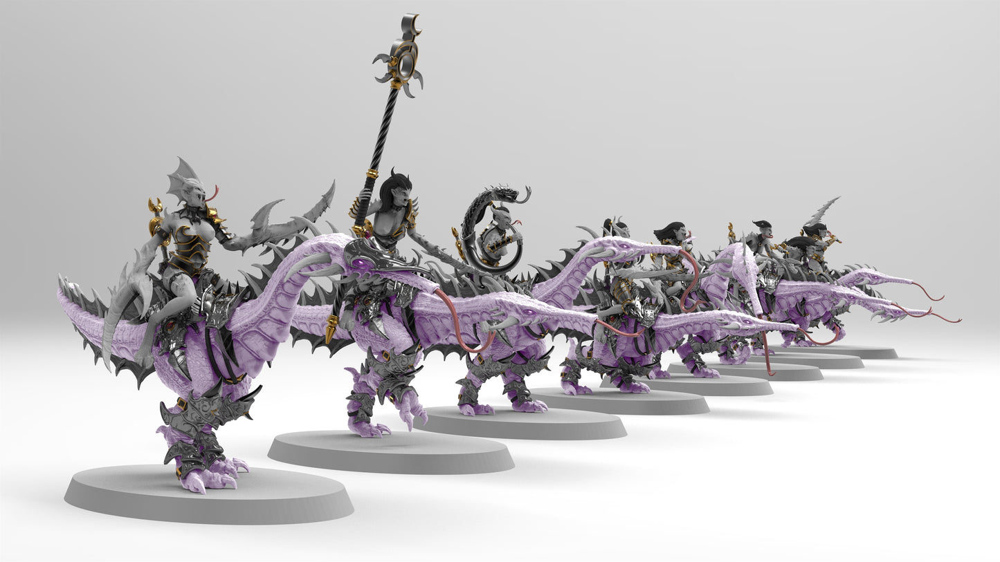 Renders Studio - Quaesitors of Ecess, Hedonites of Slaanesh - Warhammer 40K/AoS