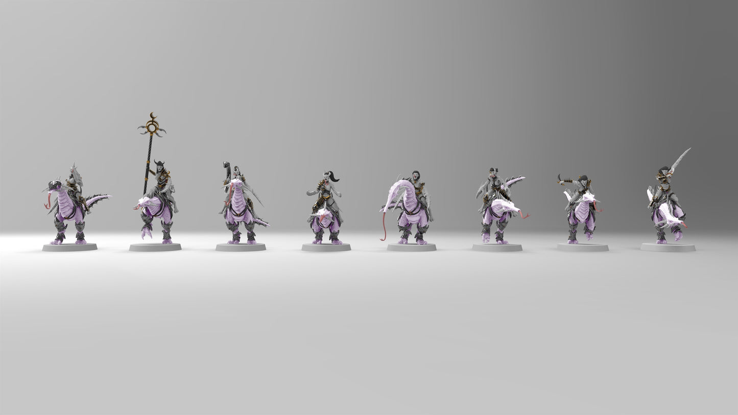 Renders Studio - Quaesitors of Ecess, Hedonites of Slaanesh - Warhammer 40K/AoS