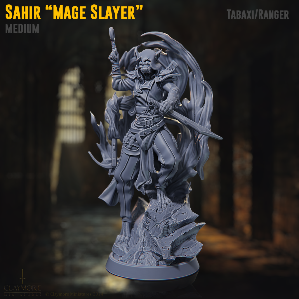 Claymore Miniatures - Sahir 'Mage Slayer' - The Bastards 2025 April
