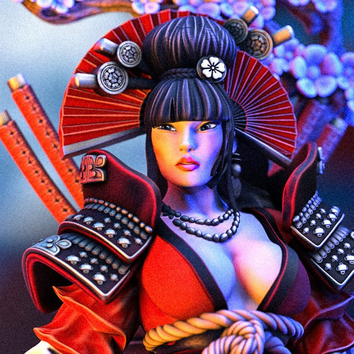 Heroes Infinite Raging Heores - Sakura Hayashi, the Grave Dancer Samurai - Empires of the Eastern Suns - 2 No.42 Release