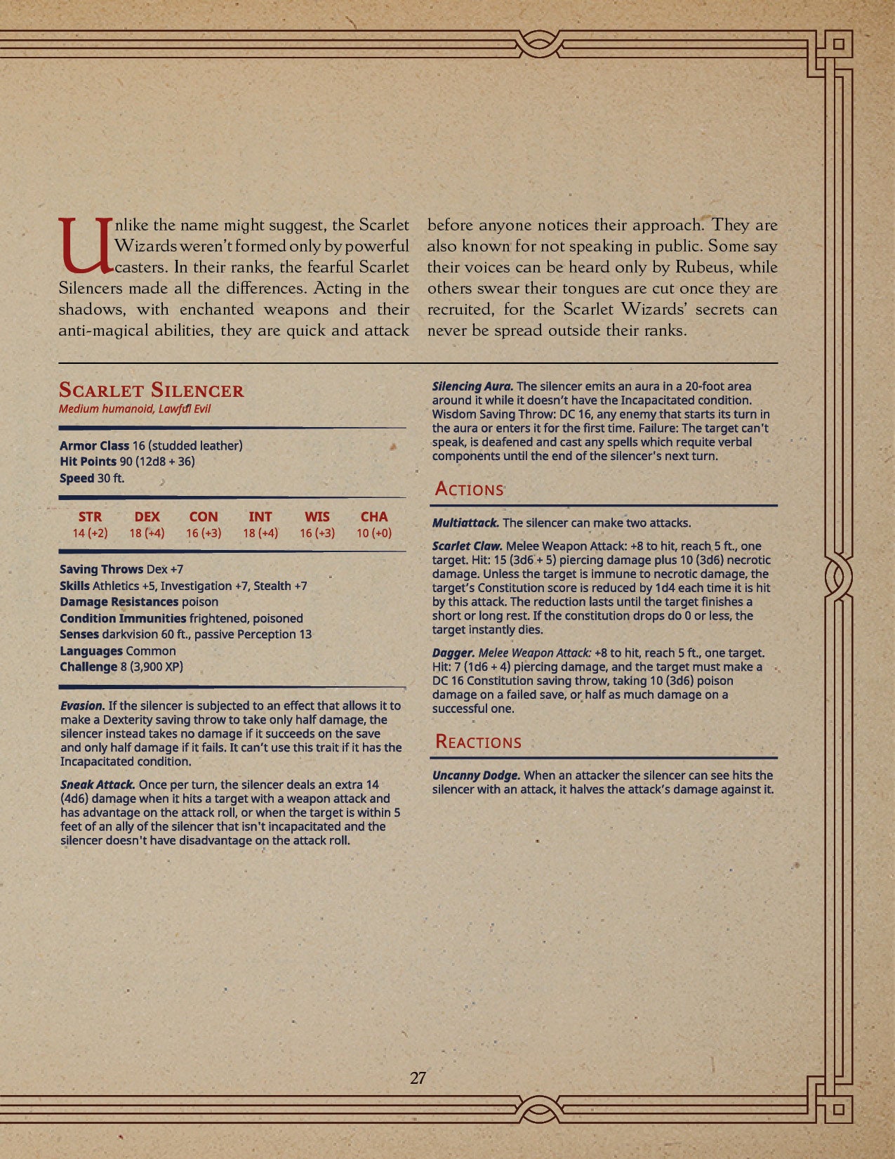 Loot Studio - Scarlet Silencer - Dawnkeep Assault 2025 November