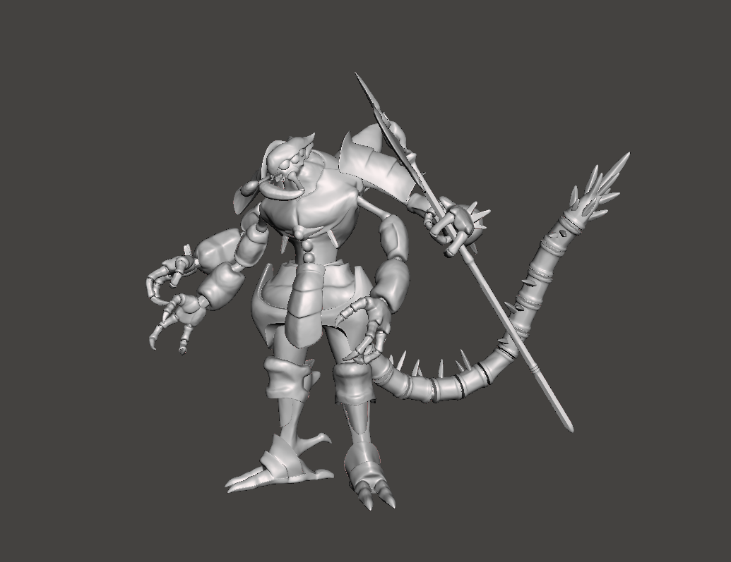 Overlord - Cocytus, Guardian of the Fifth Floor of the Great Tomb of Nazarick (9cm)