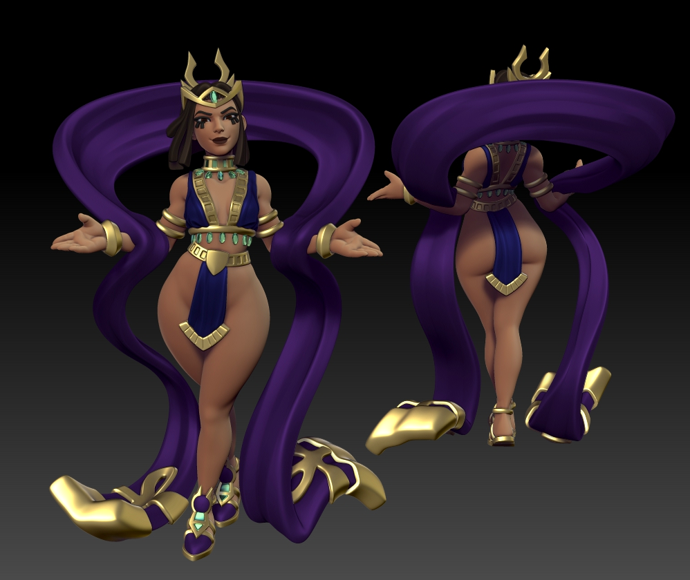 Twin Goddess Miniatures - Sehkti Dune - Goddess 2024 April