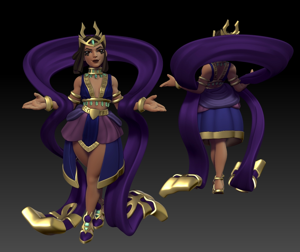 Twin Goddess Miniatures - Sehkti Dune - Goddess 2024 April