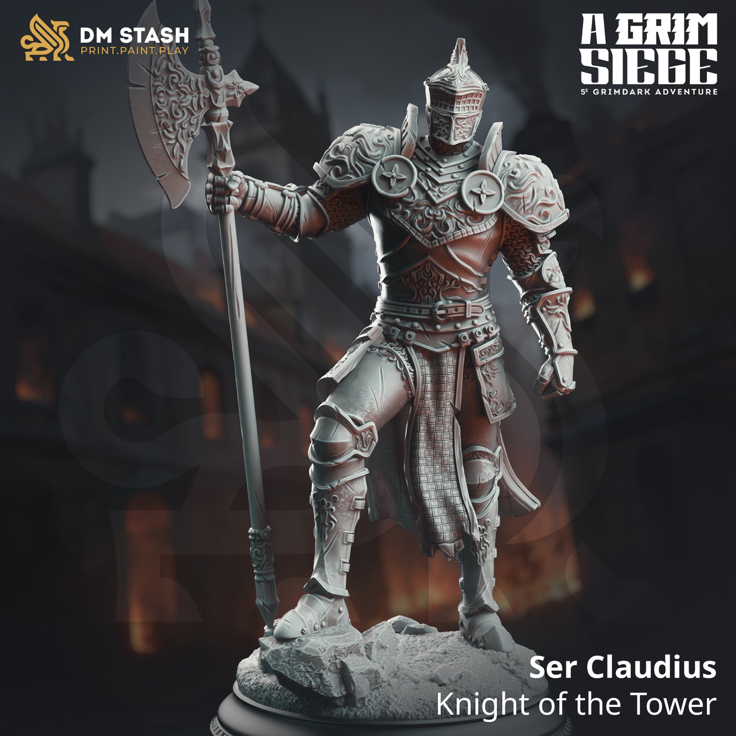 DM Stash - Ser Claudius, Knight of the Tower - A Grim Siege 2025 April