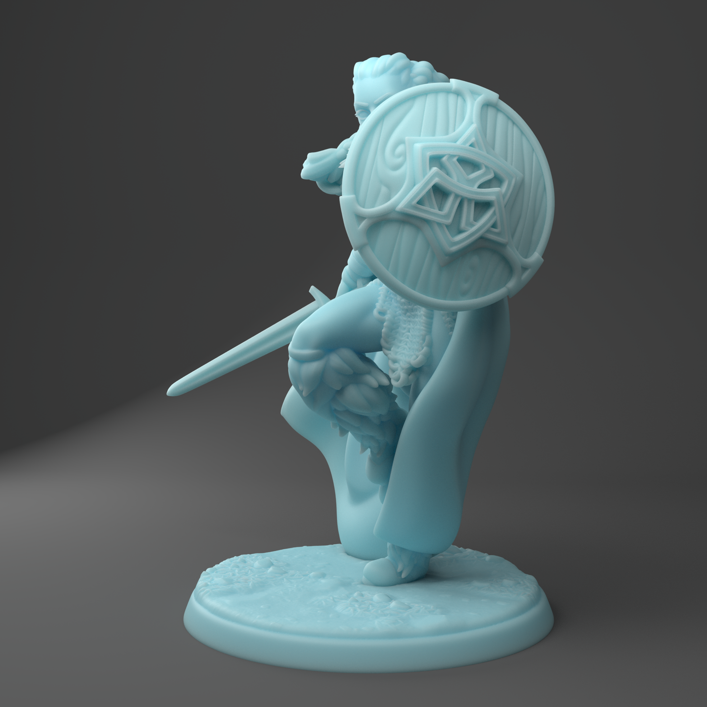 Twin Goddess Miniatures - Hildë the Shieldmaiden - 2021 March