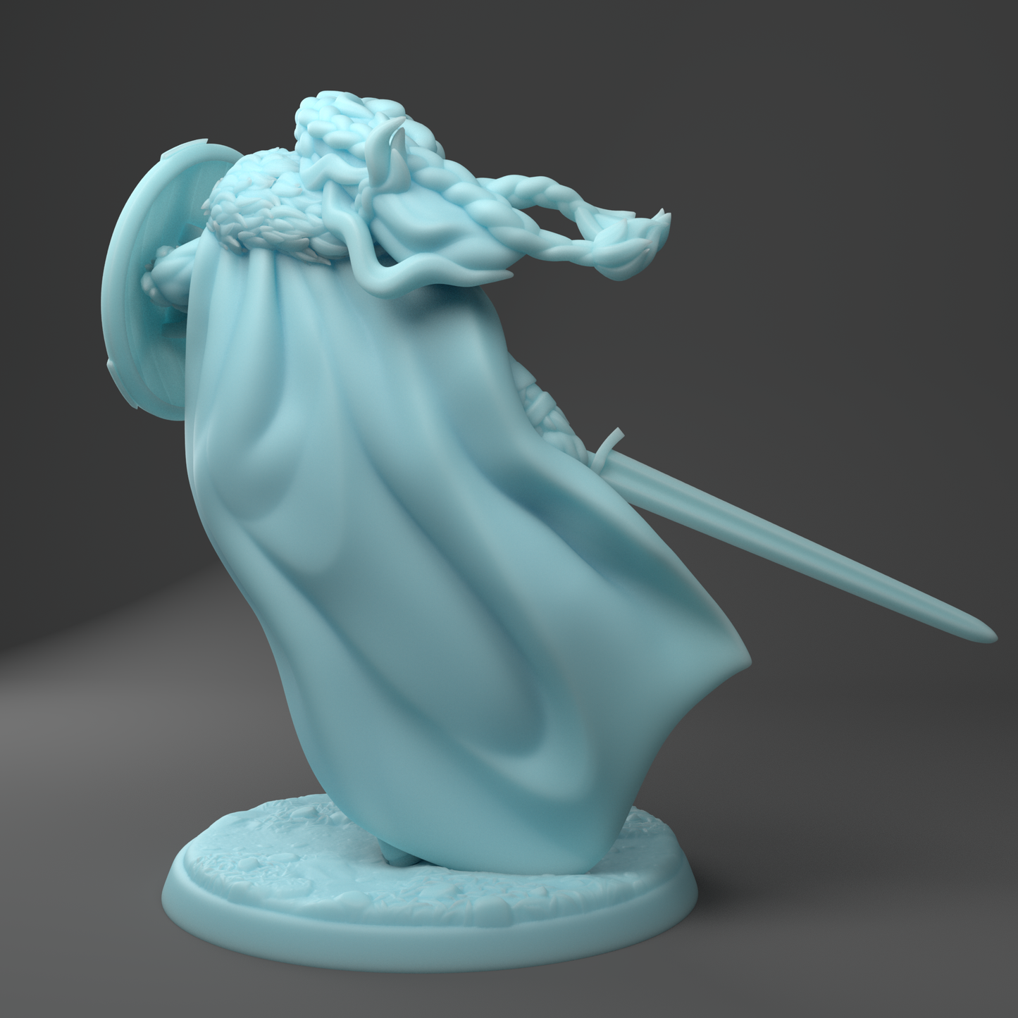 Twin Goddess Miniatures - Hildë the Shieldmaiden - 2021 March