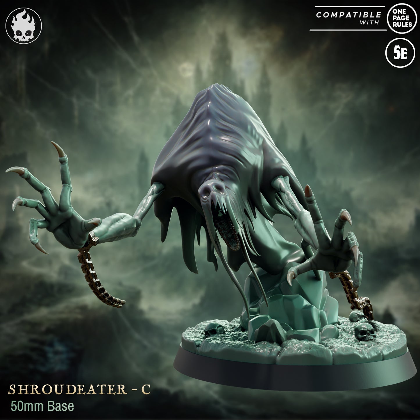 Flesh Craft Studio - Shroudeaters (Large) - Shroudborne Part 3, The Shroud’s Maw - 2025 March
