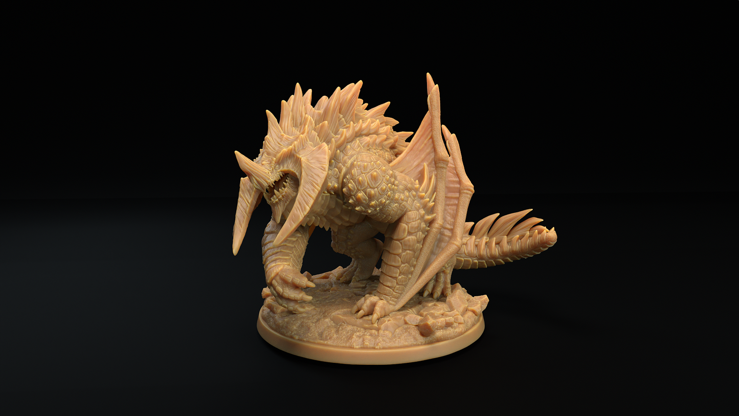 Dragons Trappers Lodge (Huge) - Siege Wyvern - Children of the Flame 2 - 2023 November