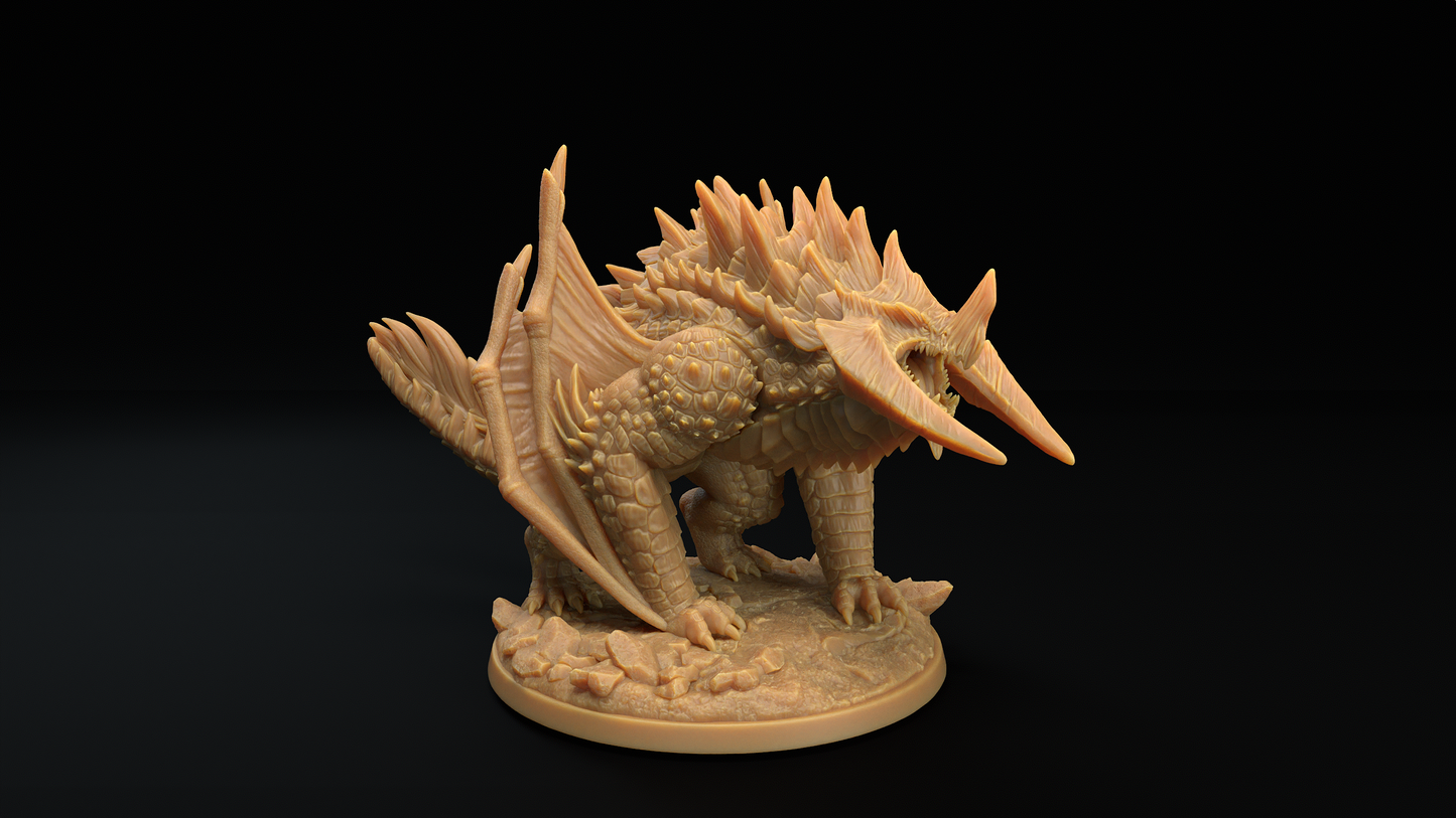 Dragons Trappers Lodge (Huge) - Siege Wyvern - Children of the Flame 2 - 2023 November