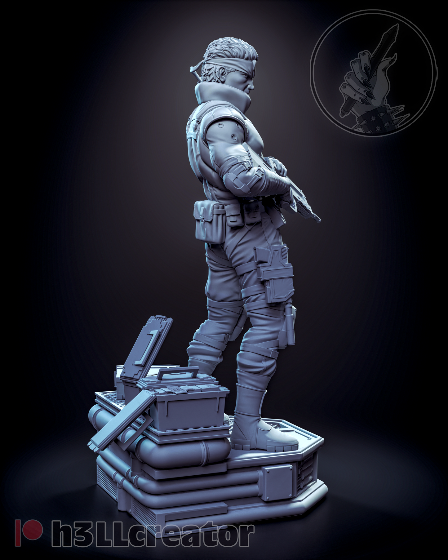 H3LL Creator - Solid Snake, Metal Gear