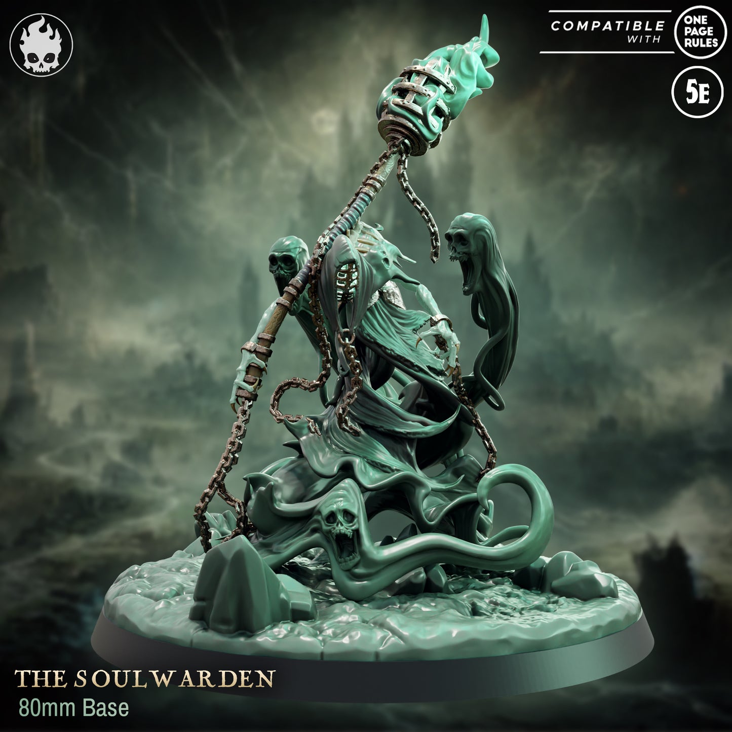 Flesh Craft Studio - The Soulwarden (Huge) - Shroudborne Part 3, The Shroud’s Maw - 2025 March