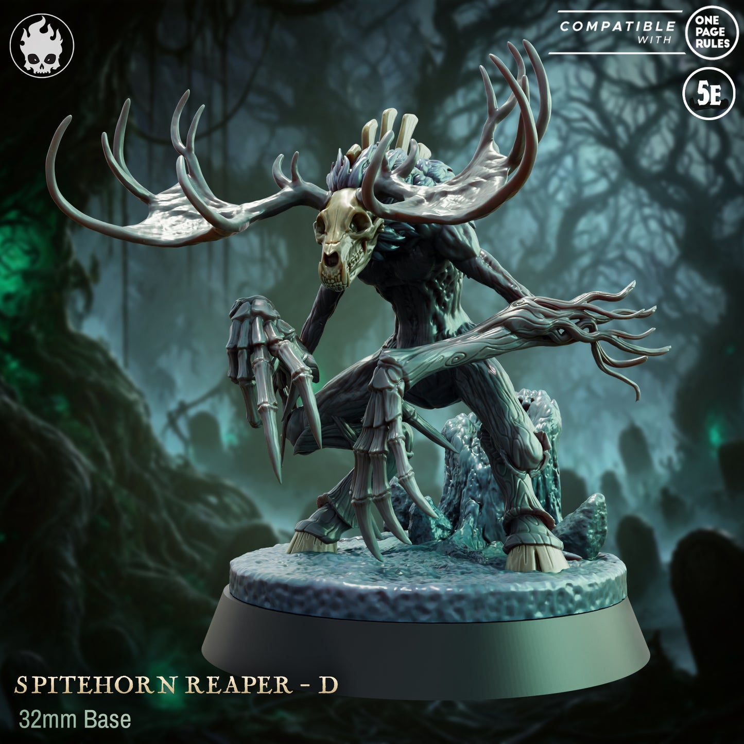 Flesh Craft Studio - Spitehorn Reaper D - The Shadmire Curse 2025 May