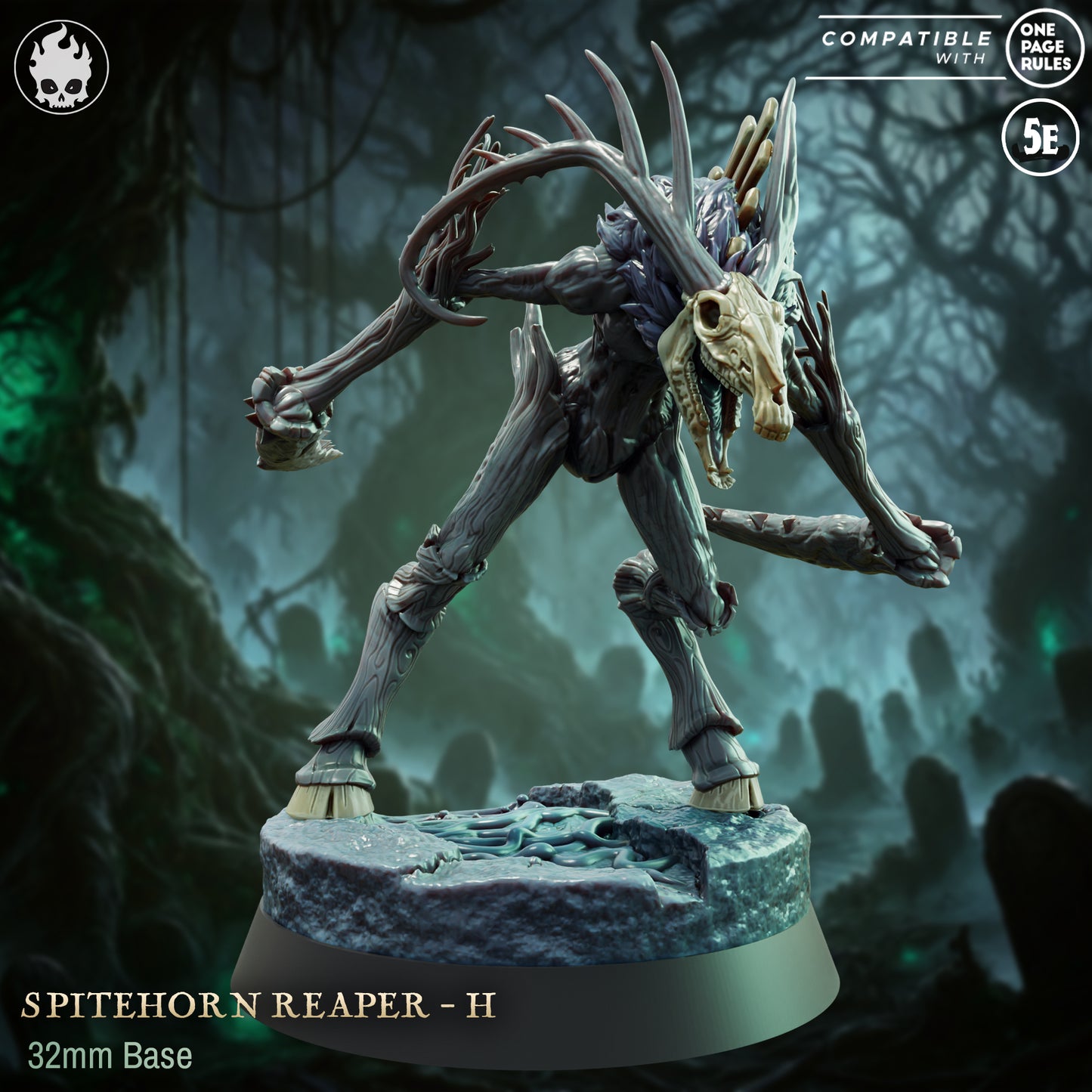 Flesh Craft Studio - Spitehorn Reaper H - The Shadmire Curse 2025 May