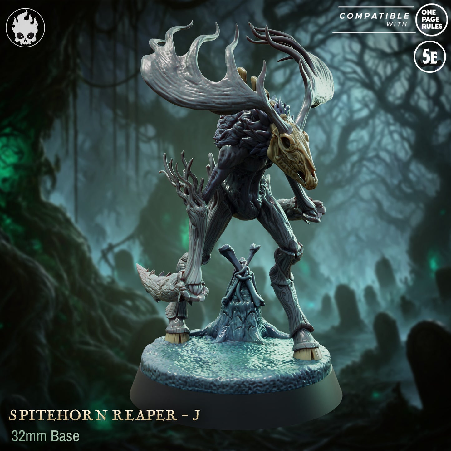 Flesh Craft Studio - Spitehorn Reaper J - The Shadmire Curse 2025 May
