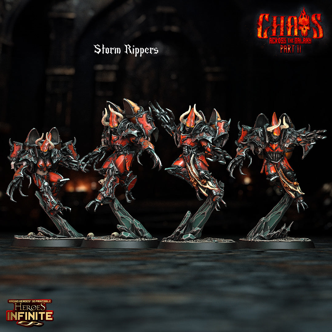 Heroes Infinite Raging Heores - Storm Rippers - 2024 Chaos Across The Galaxy Part II #54