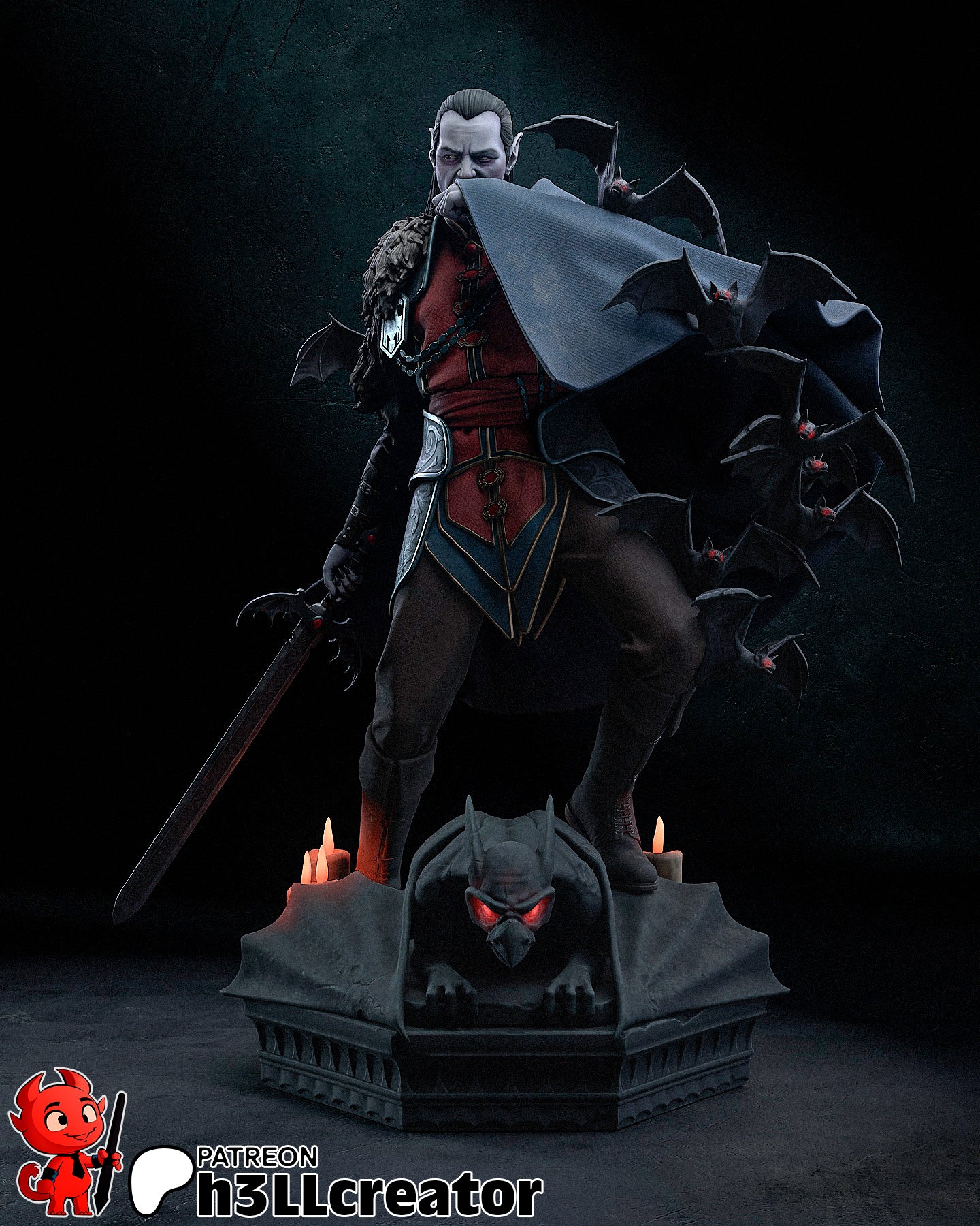 H3LL Creator - Vampire Count Strahd von Zarovich, The Curse Of Strahd
