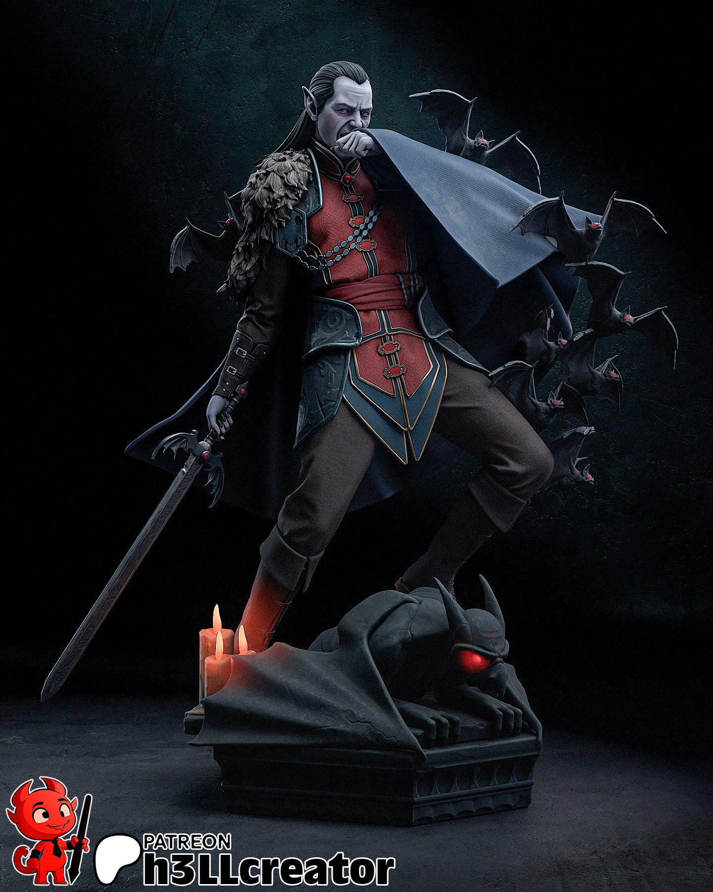 H3LL Creator - Vampire Count Strahd von Zarovich, The Curse Of Strahd