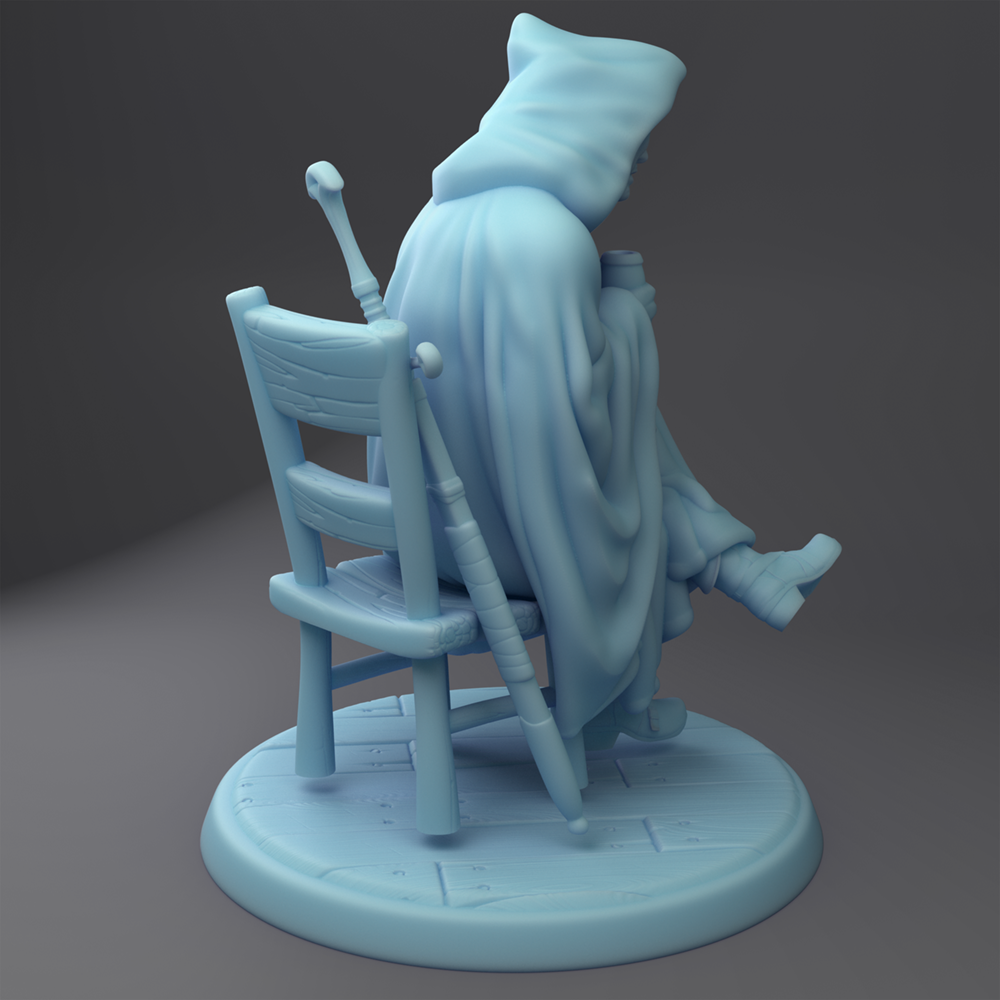Twin Goddess Miniatures - Mysterious Stranger - Tavern Set 2022 February