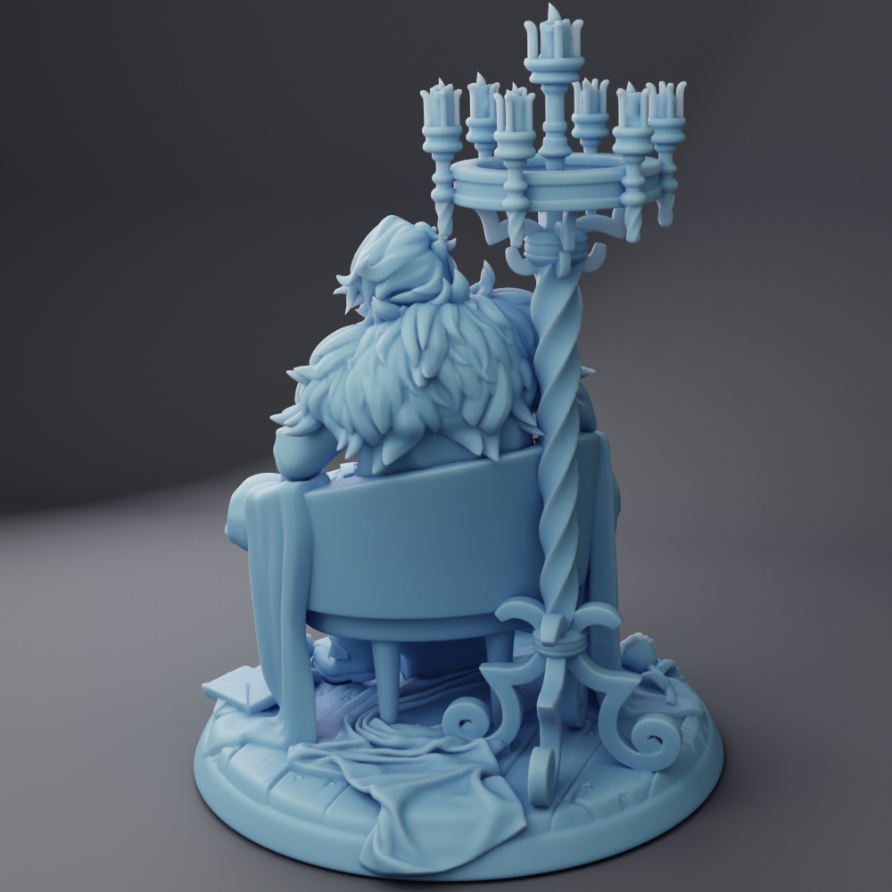 Twin Goddess Miniatures - Swif Bigdagger the Love Bandit - Hero Tier 2024 February 35mm / 75mm