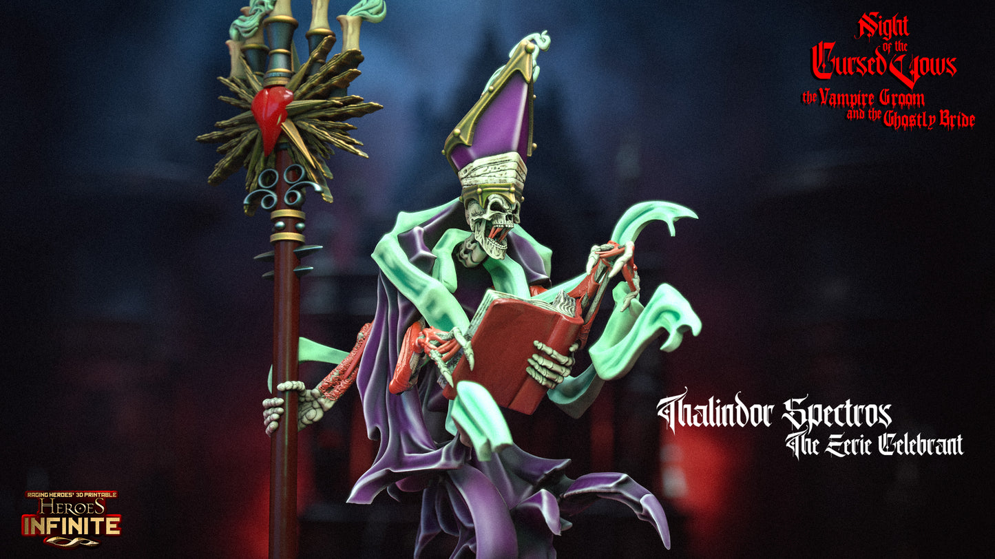 Heroes Infinite Raging Heores - Thalindor Spectros, The Eerie Celebrant - 2024 The Vampire Groom and the Ghostly Bride #55