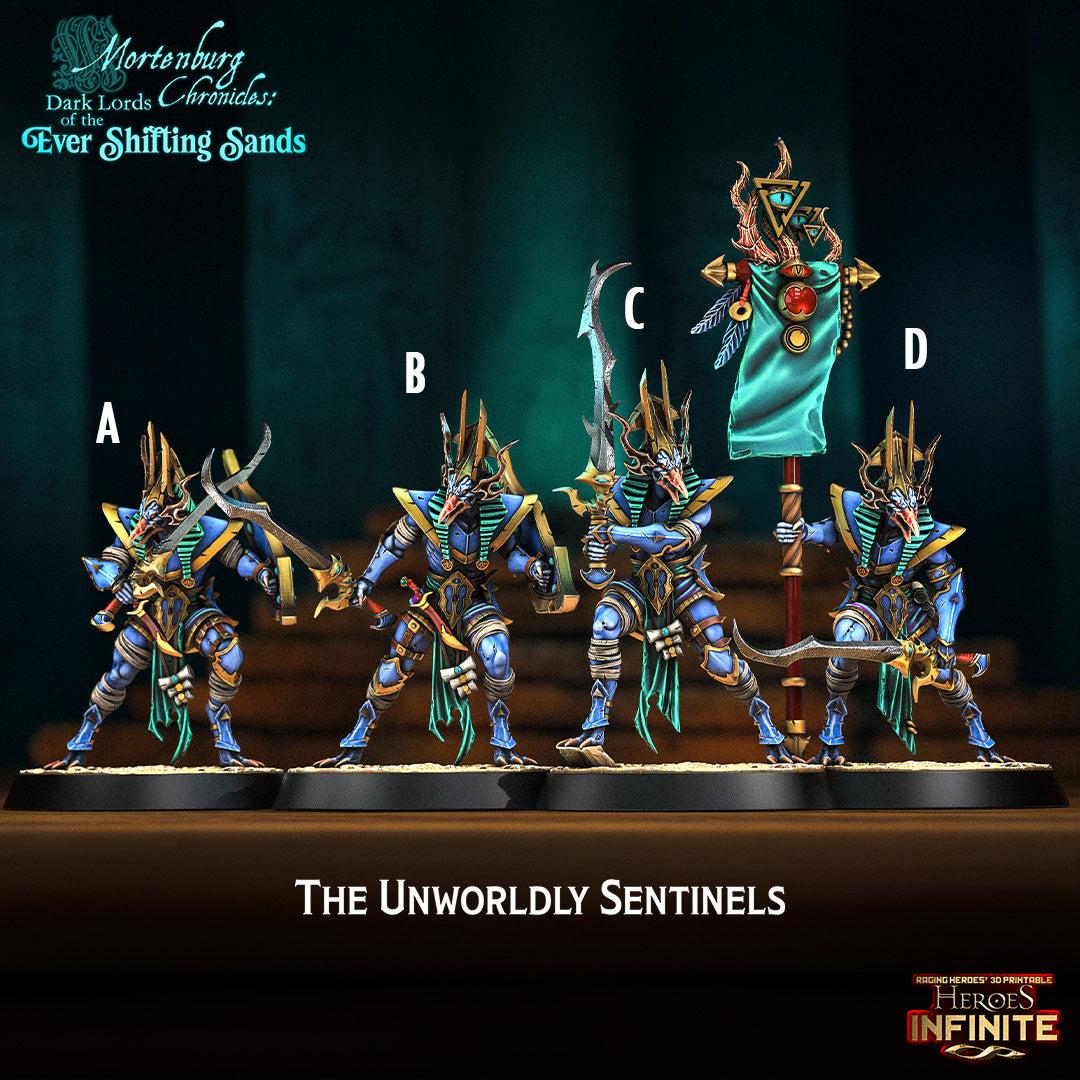 Heroes Infinite Raging Heores - The Unworldly Sentinels, Tzeentch Disciples - Mortenburg Chronicles 2025 April