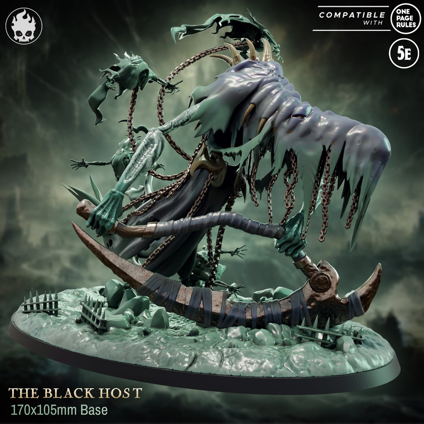 Flesh Craft Studio - The Black Host (Gargantuan) - Shroudborne Part 3, The Shroud’s Maw - 2025 March