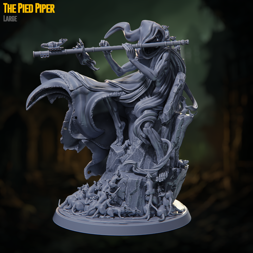 Claymore Miniatures - The Pied Pier - Death by Plague 2025 May