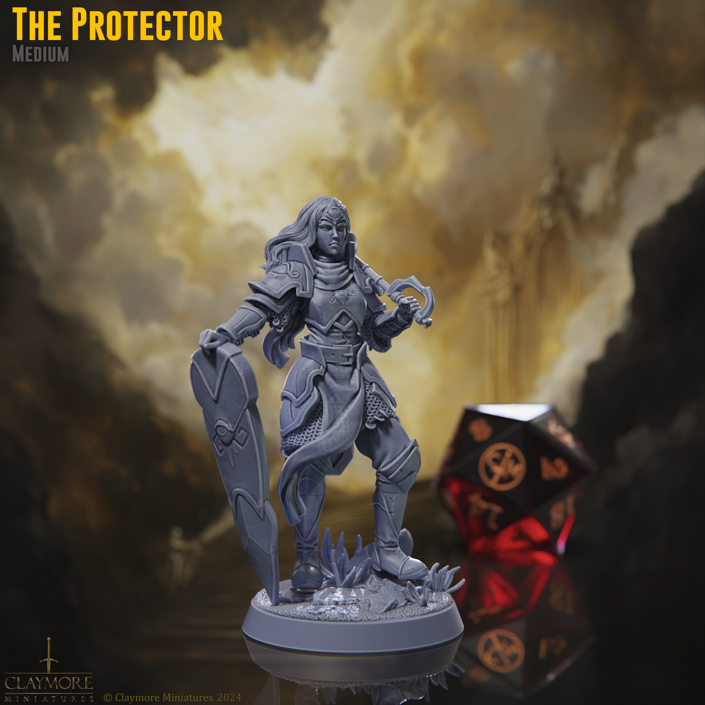 Claymore Miniatures - The Protector - Trials of Souls 2024 December