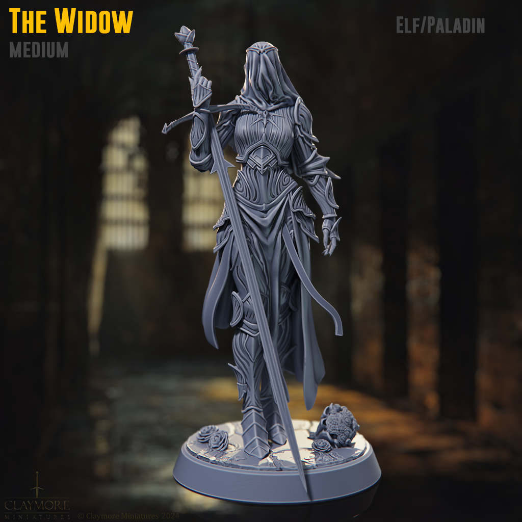 Claymore Miniatures - the Widow - The Bastards 2025 April