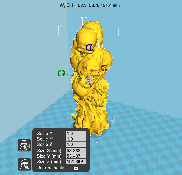 Printable Scenery - Tormented Scater - Demons Terrain