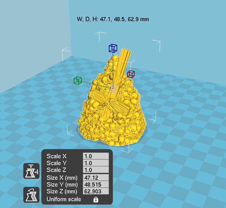 Printable Scenery - Tormented Scater - Demons Terrain