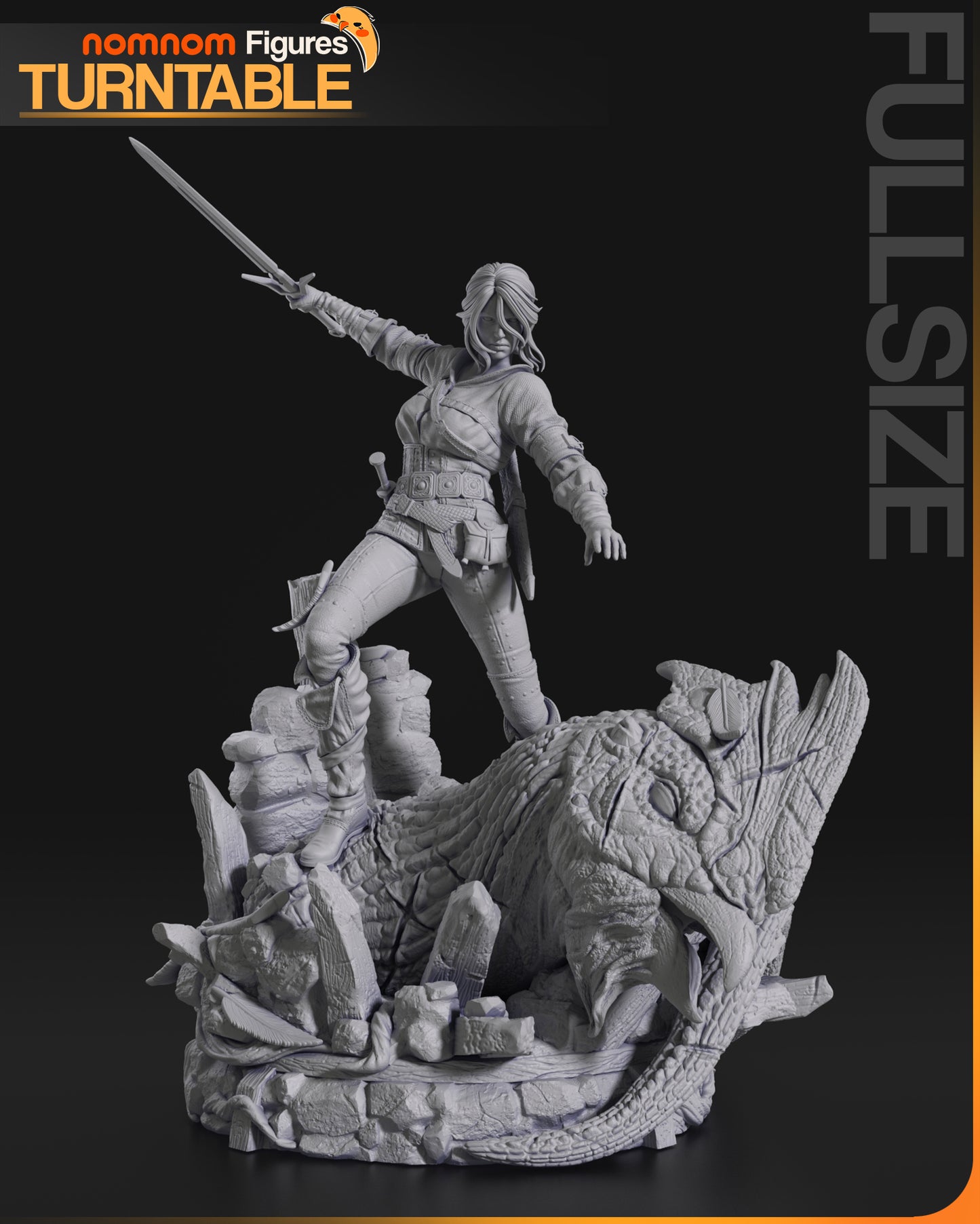 NomNom Figures - Ciri - The Witcher