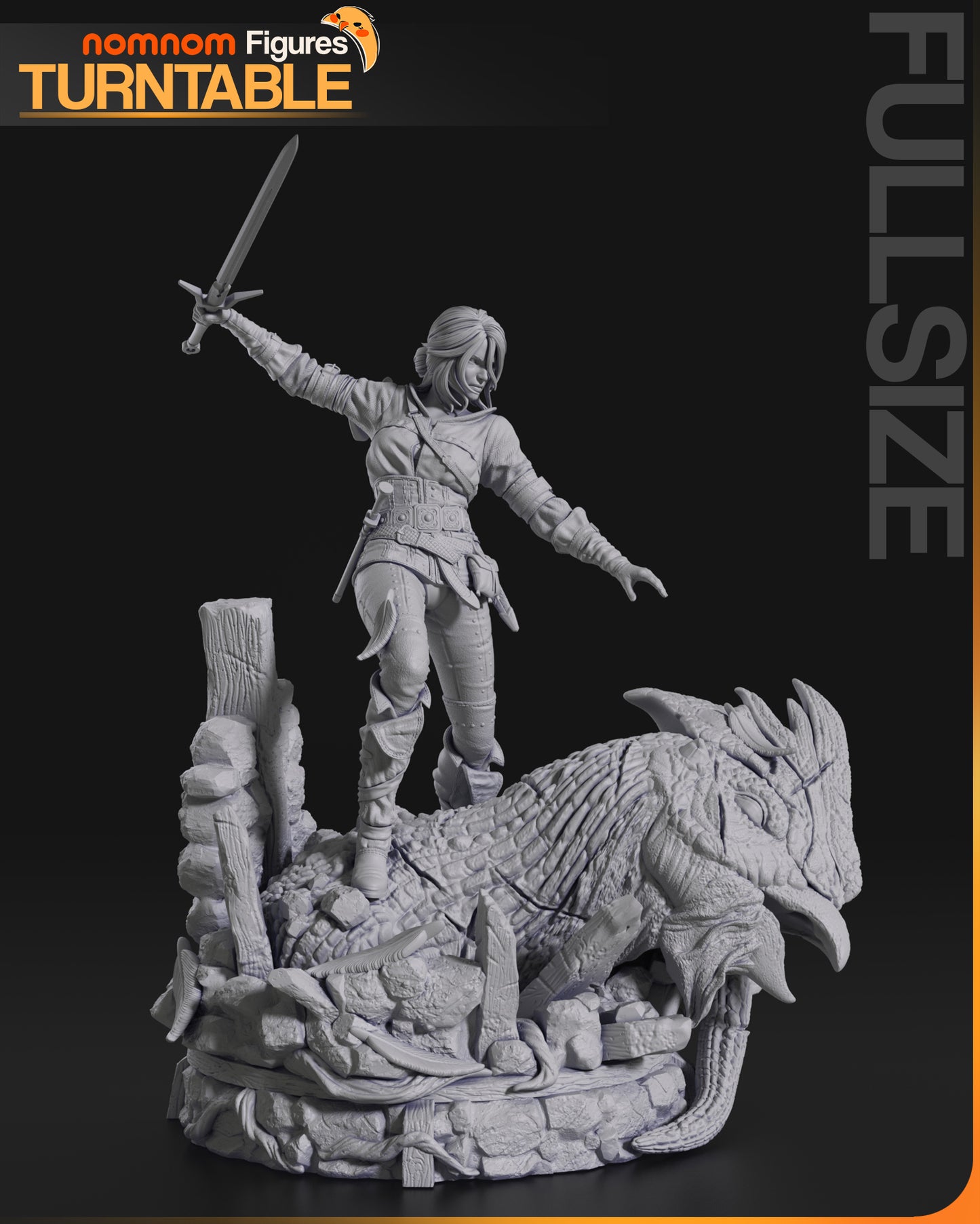 NomNom Figures - Ciri - The Witcher