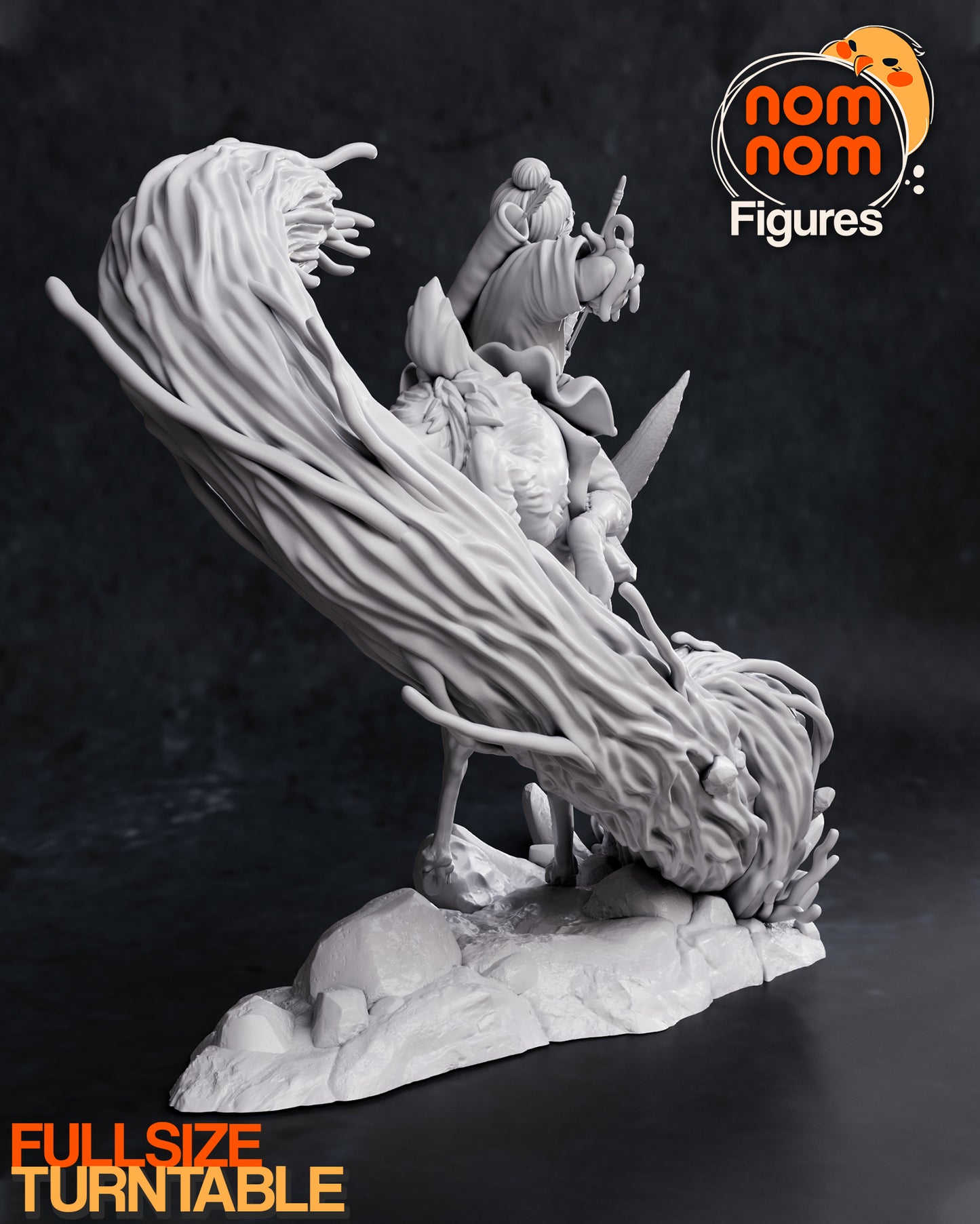 NomNom Figures - Prince Ashitaka 75mm / 178mm
