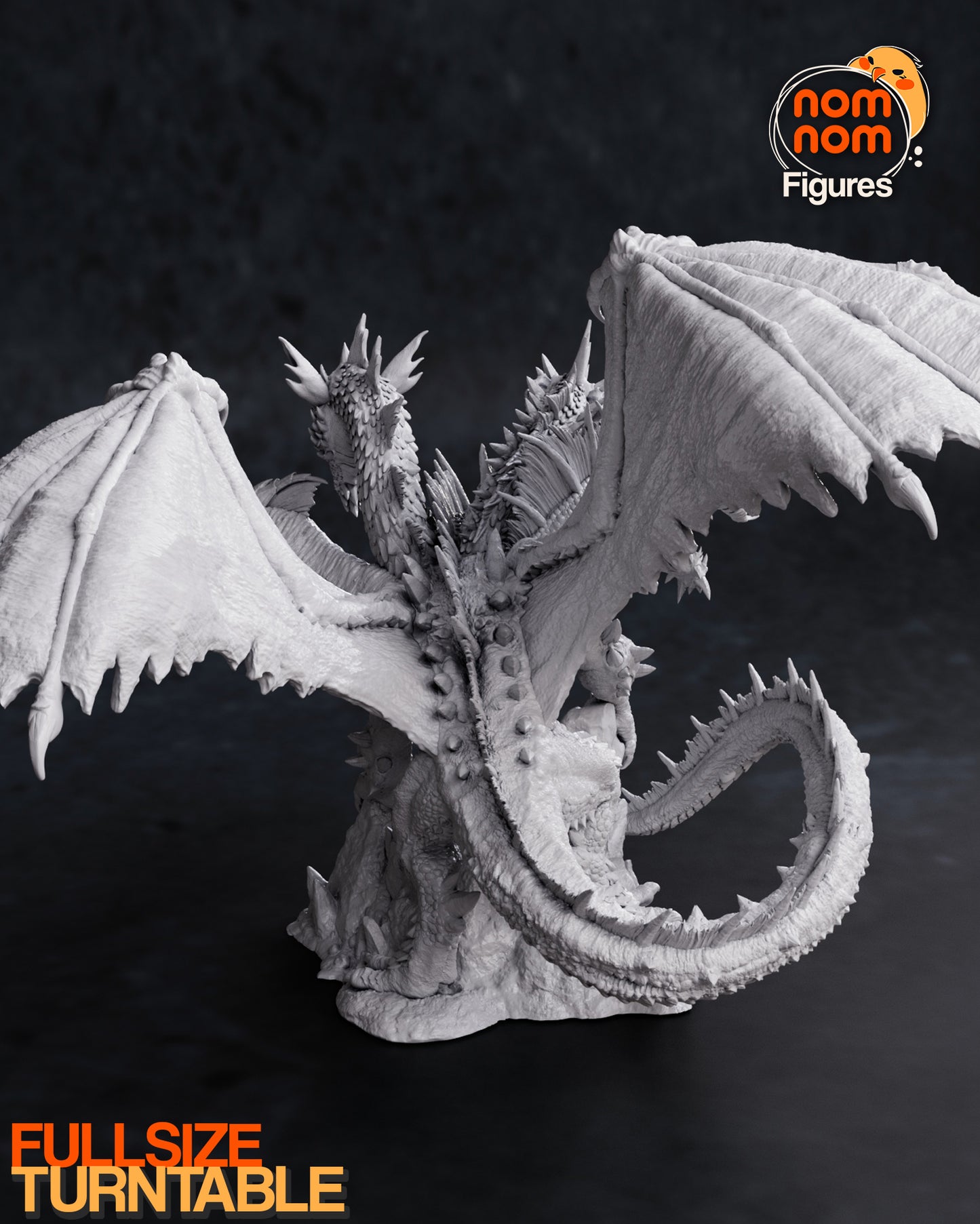 NomNom Figures - Tiamat, Mother of Cromathic Dragons