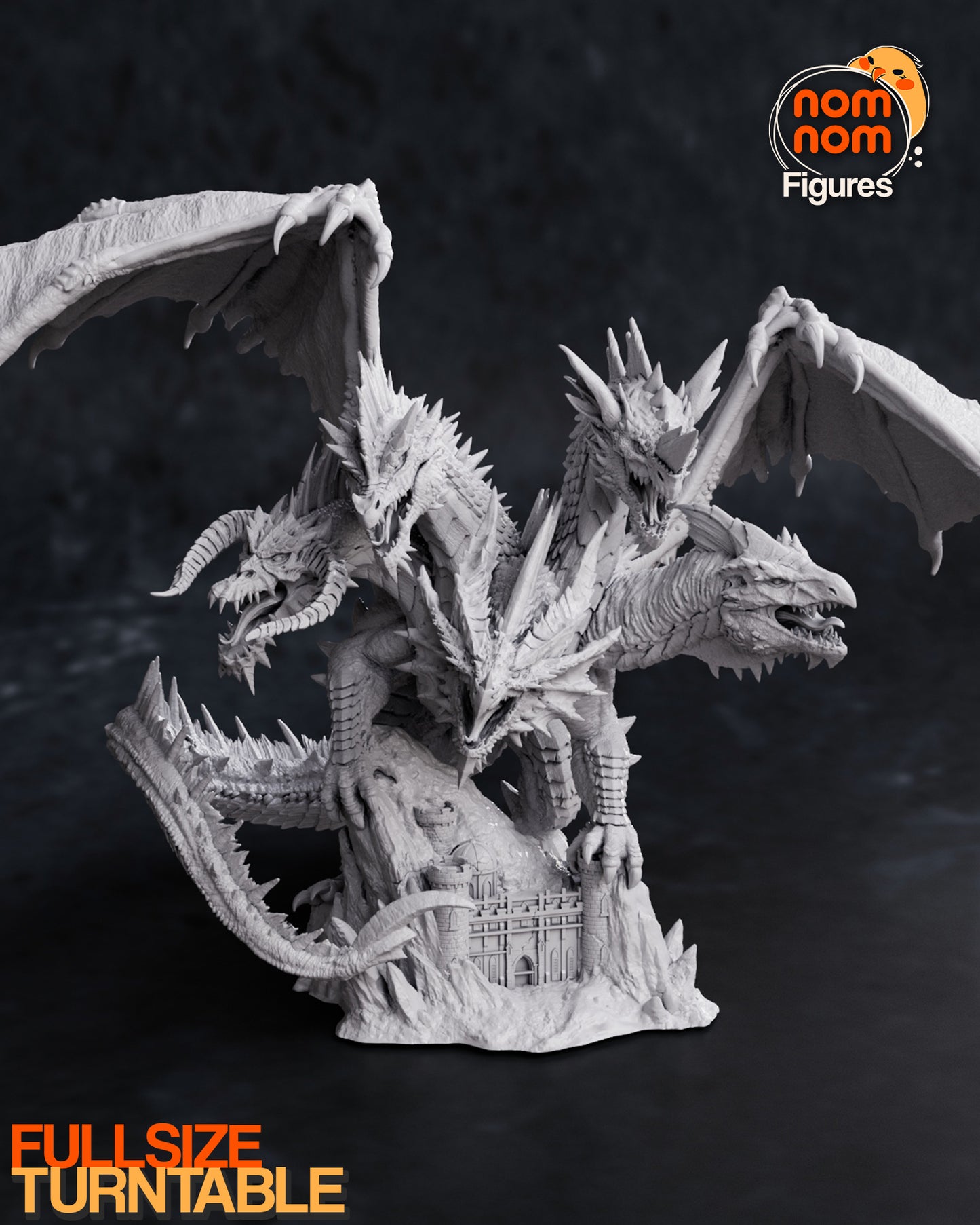NomNom Figures - Tiamat, Mother of Cromathic Dragons