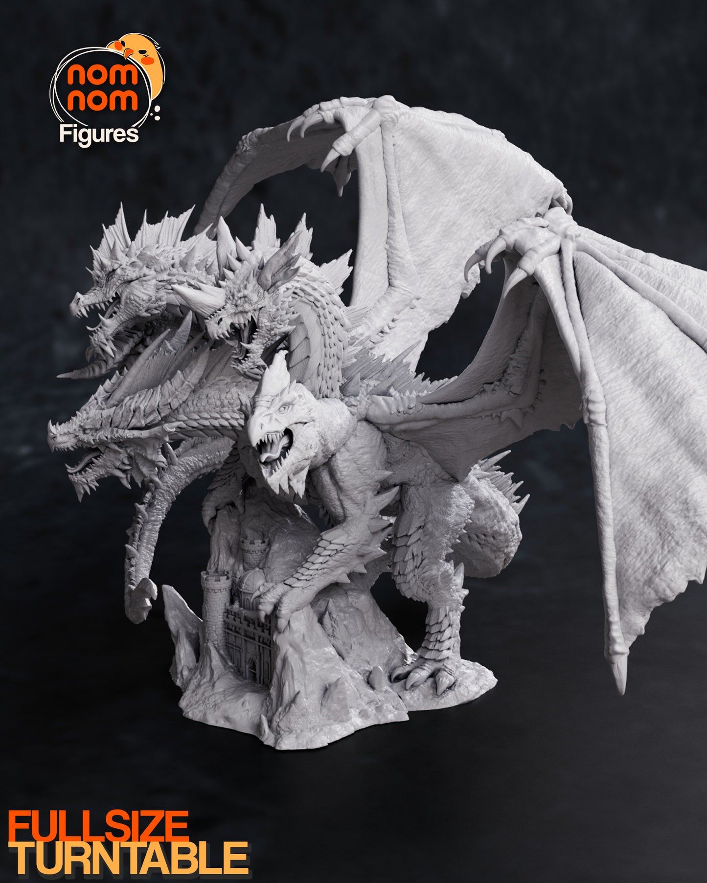NomNom Figures - Tiamat, Mother of Cromathic Dragons