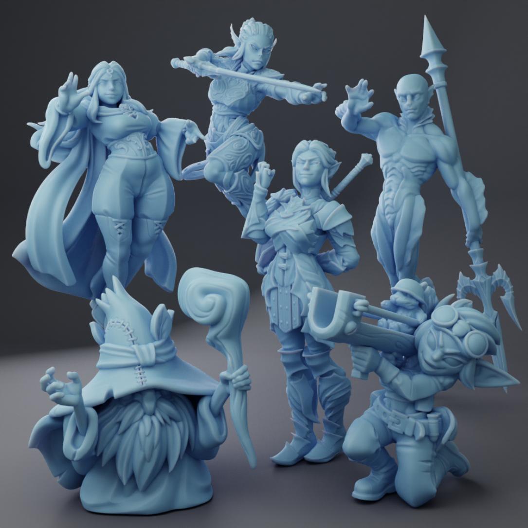 Twin Goddess Miniatures - Hero Tier- January 2024 Release