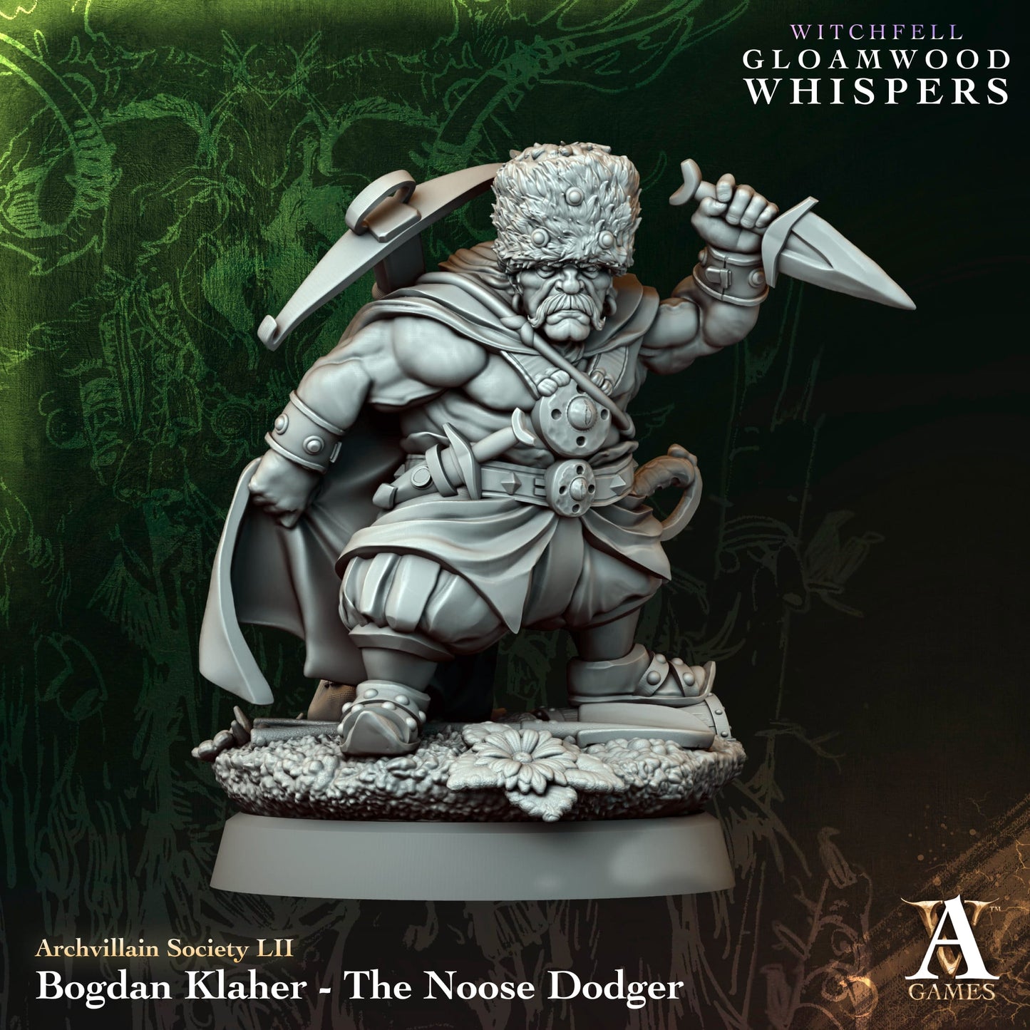 Archvillain Games - Bogdan Klaher, The Noose Dodger, Archvillain Society Vol. LIΙ - Witchfell Gloamwood Whispers 2025 October