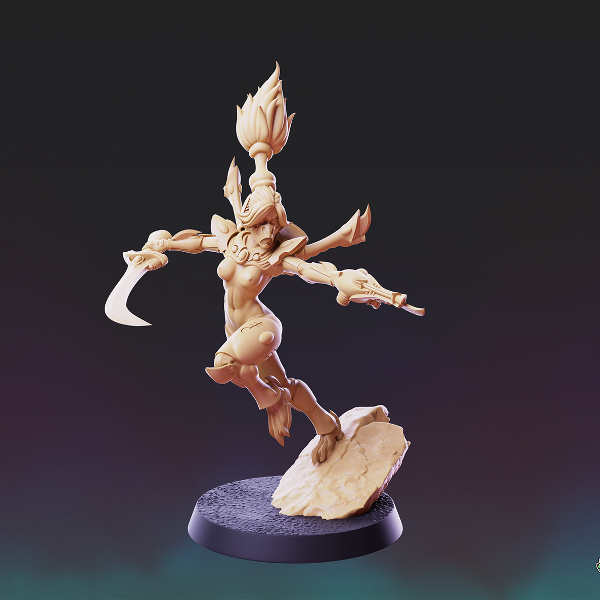 PSMiniatures - Wailing Phantom D, Eldar - Warhammer 40K