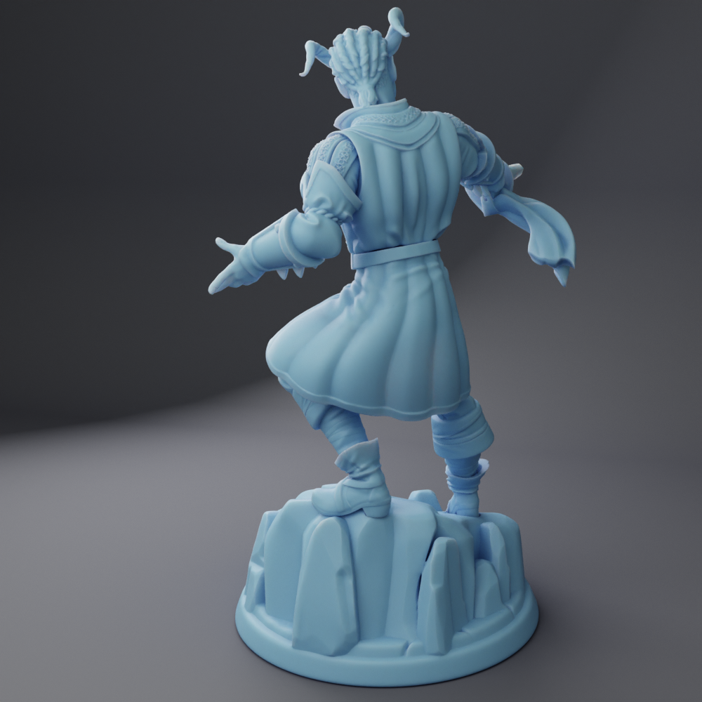 Twin Goddess Miniatures - Will the Warlock - Hero Tier 2024 March 35mm / 75mm