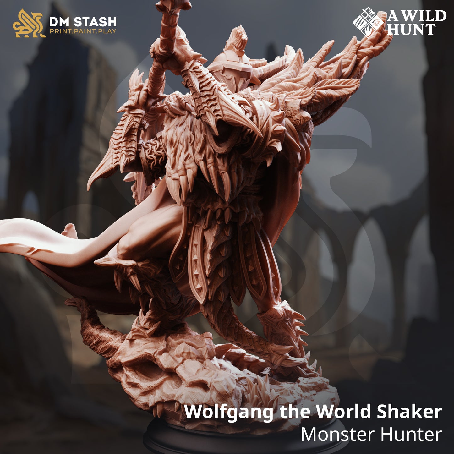 DM Stash - Wolfgang the World Shaker, Monster Hunter - A Wild Hunt 2025 November