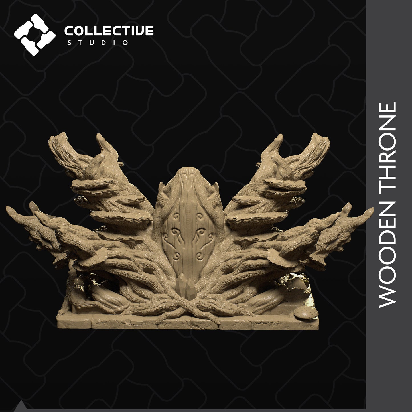 Collective Studio - Wooden Throne, Terrain