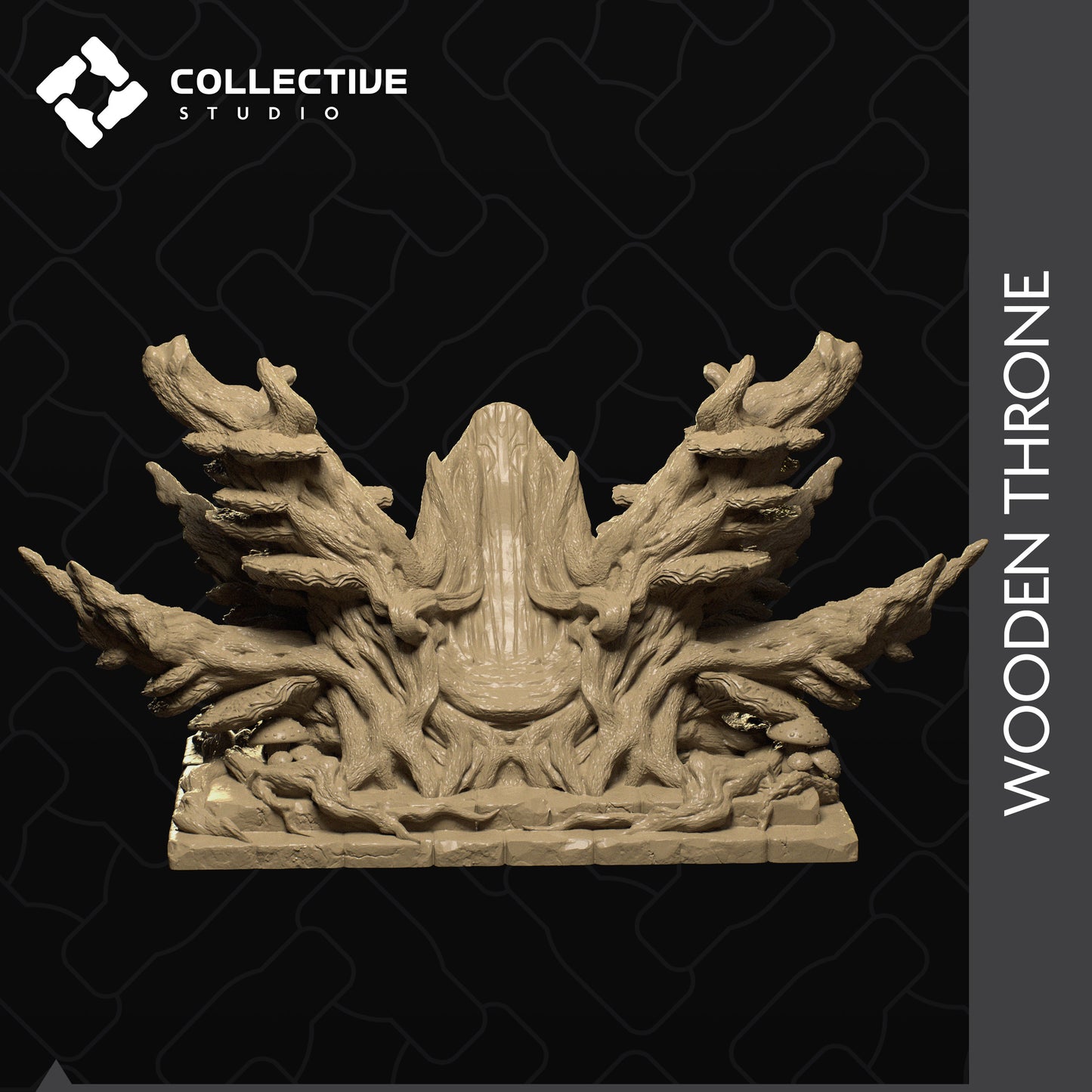 Collective Studio - Wooden Throne, Terrain